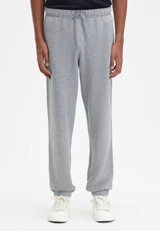 Long sports pant for men -Fred Perry - Loopback Steel Marl - Sweat Pants