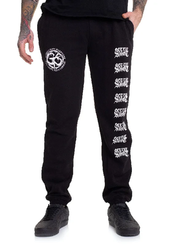 Camouflage sports pant for running -Get The Shot - Stacked - Sweat Pants