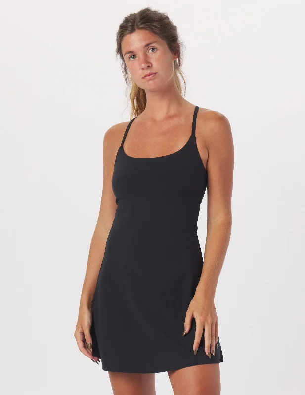 Camouflage swimwear for pool -Pure Dress: Black