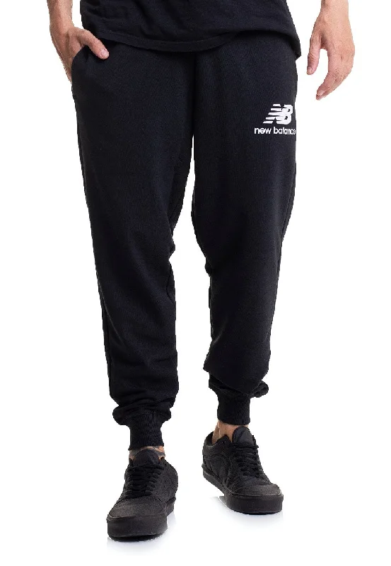 Quick-dry sports pant for outdoor -New Balance - MP03558 Black - Sweat Pants