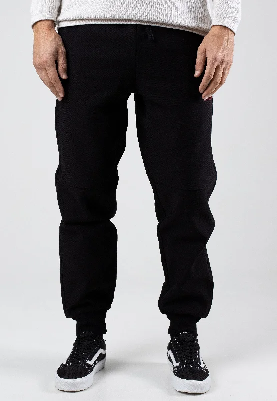 Lightweight sports pant for running -Carhartt WIP - American Script Black - Sweat Pants