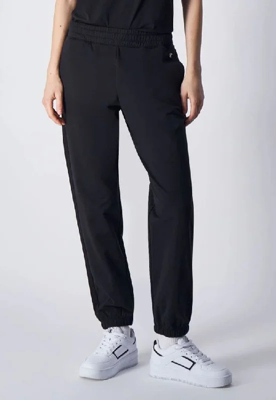 Green sports pant with stripes -Champion - Elastic Cuff Black Beauty - Sweat Pants