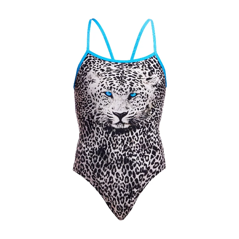 Durable swimwear for women -White Walker | Ladies Single Strap One Piece