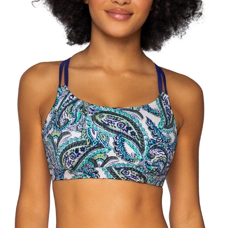 Sports bra with cool fabric -Taylor Bralette 56EFGH - Cape Cod