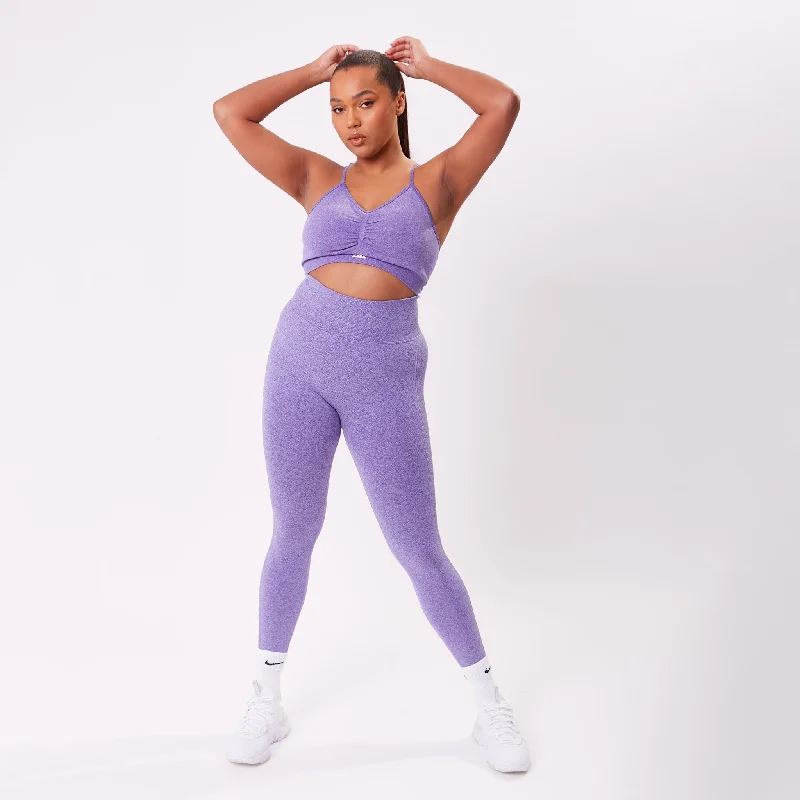 Sports bra with firm support -The 'Energy' Sports Bra - Violet