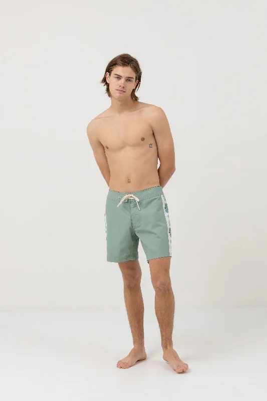 Sports shorts with sleek lining -Rhythm Heritage Hana Trunk Boardshorts