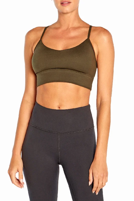 Sports bra for summer running -Alli Sports Bra