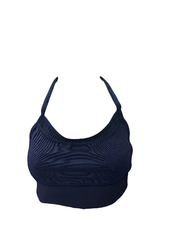 Sports bra with trendy design -Lululemon Woman Sports Bra Blue 6