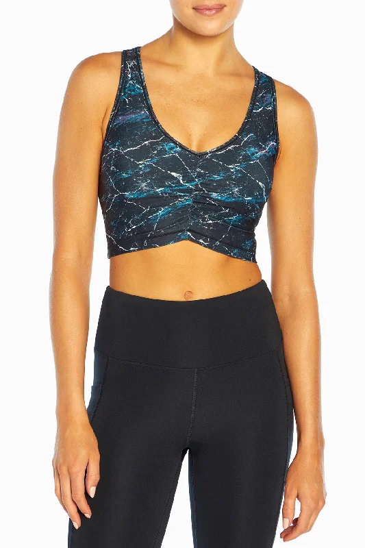 Sports bra with sleek straps -Tabitha Sports Bra