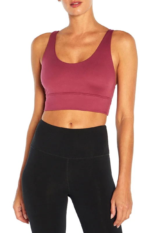 Sports bra with comfy padding -Alysha Sports Bra