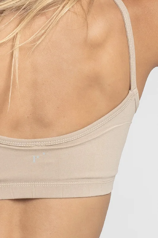 Sports bra for dynamic sports -Organic Cotton Low Back Bra