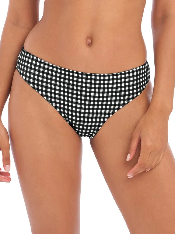 Eco-friendly swimwear for women -Check In Bikini Brief