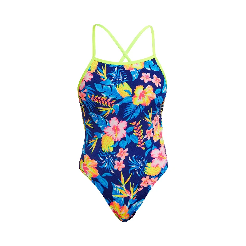 Swimwear for triathlon women -In Bloom | Ladies Tie Me Tight One Piece