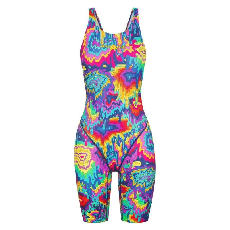 Swimwear with front zipper -Euphoria Kneelength | AMANZI Kneelength