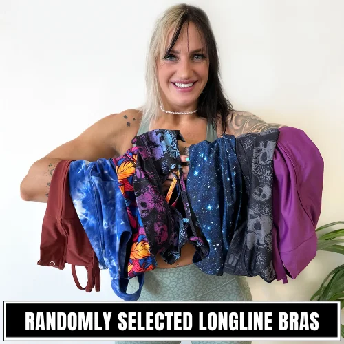 Affordable sports bra online -Longline Bra | Randomly Selected