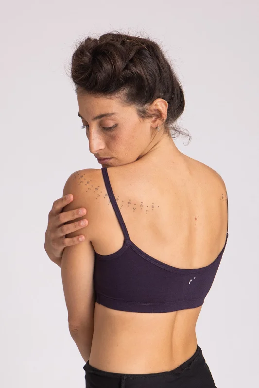 Sports bra for quick workouts -Low Back Bra