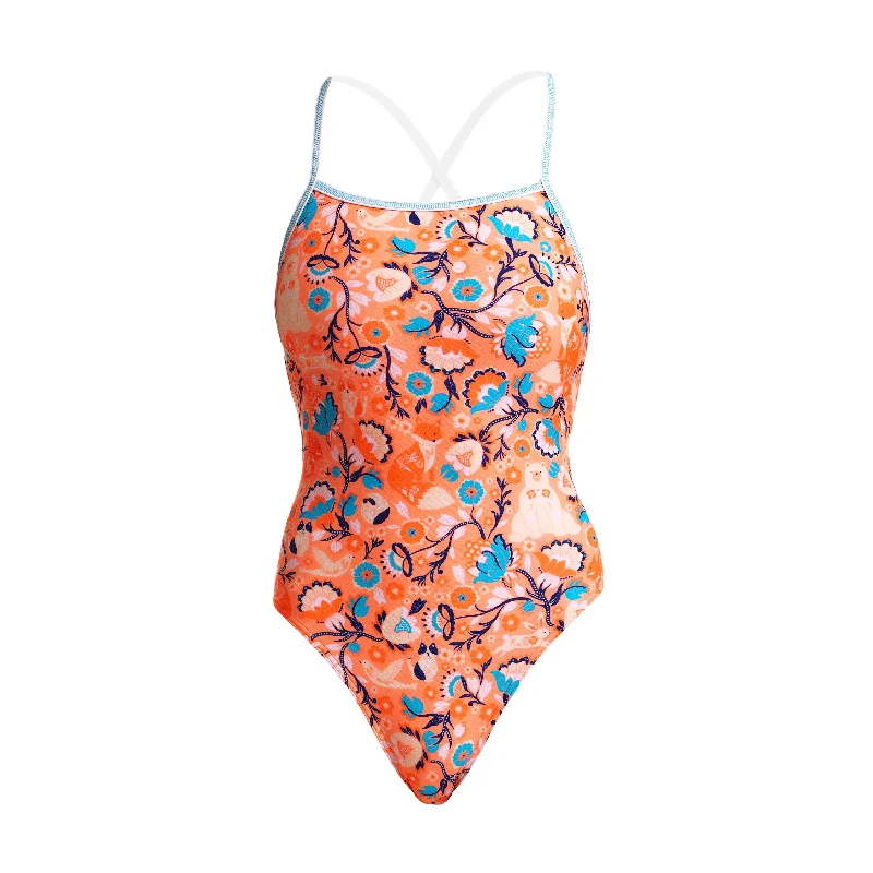 Swimwear with non-slip -Fairy Tails | Ladies Strapped In One Piece