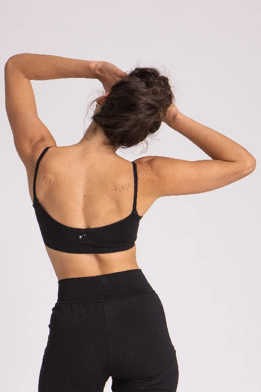 Sports bra with cool straps -Low Back Bra