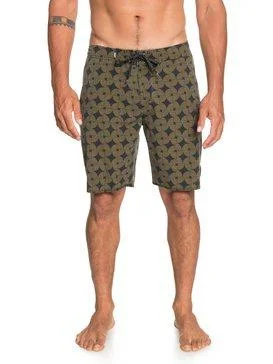 Sports shorts for running class -Quiksilver Highline Threads & Fins 19" Boardshorts