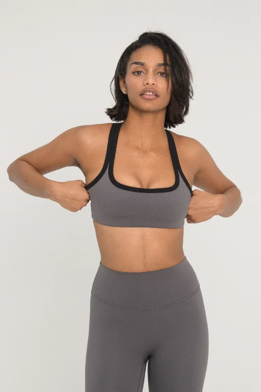 Sports bra for water sports -Racer Bra - Thunderstorm