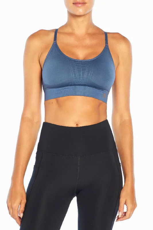 Sports bra for gym sessions -Madison Seamless Sports Bra