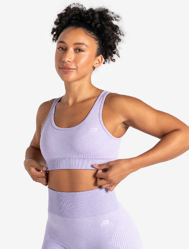 Cheap sports bra for women -ADAPT 2.0 Seamless Sports Bra - Lilac