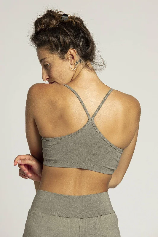 Sports bra with chic design -Criss Cross Bra