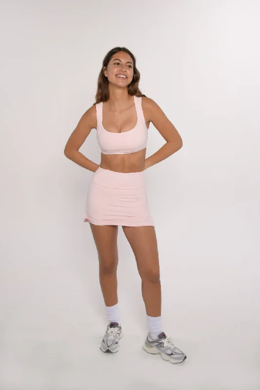 Sports bra with cool straps -Sweetheart Supporter Bra - Bloom