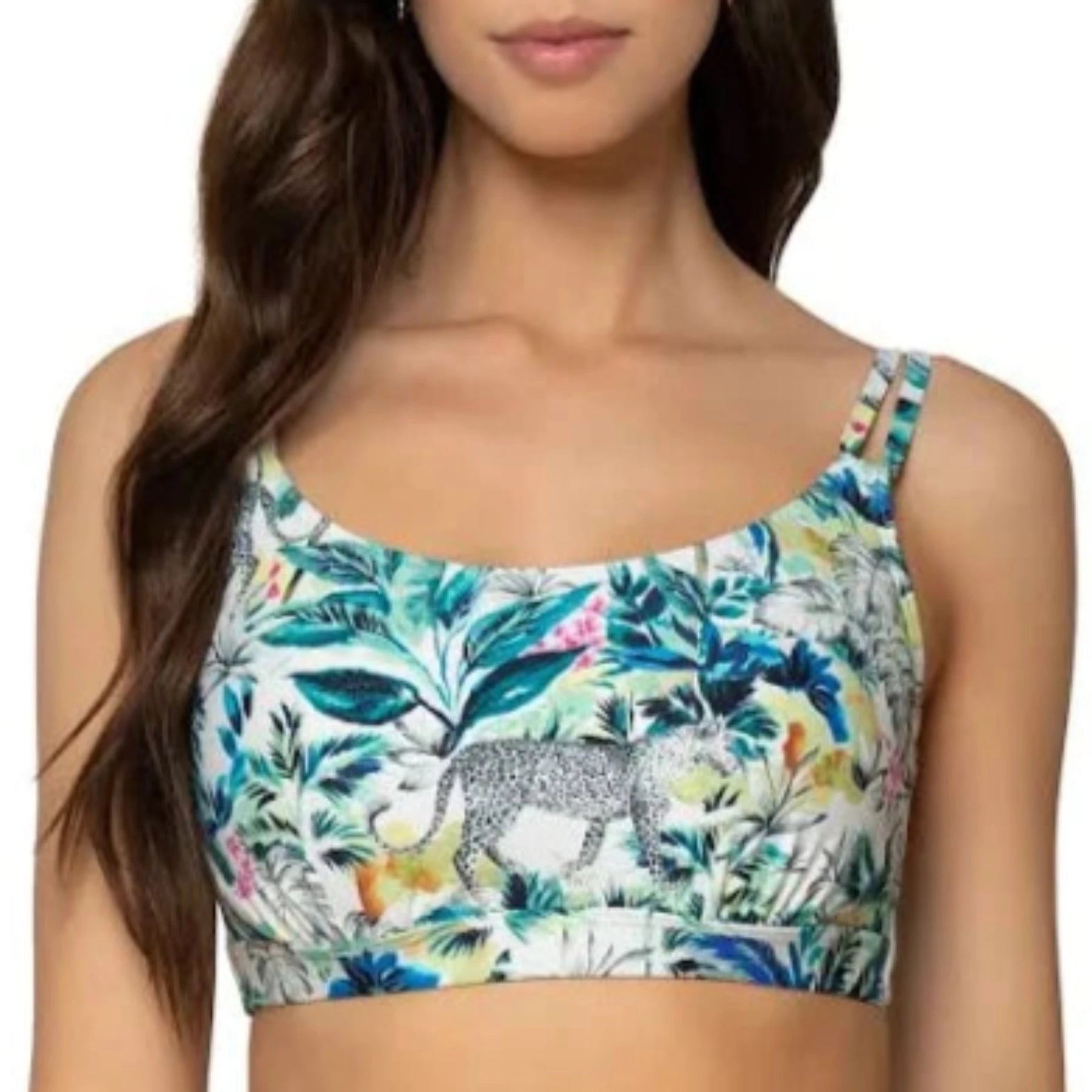 Sports bra for active fitness -Taylor Bralette 56EFGH - Into The Wild