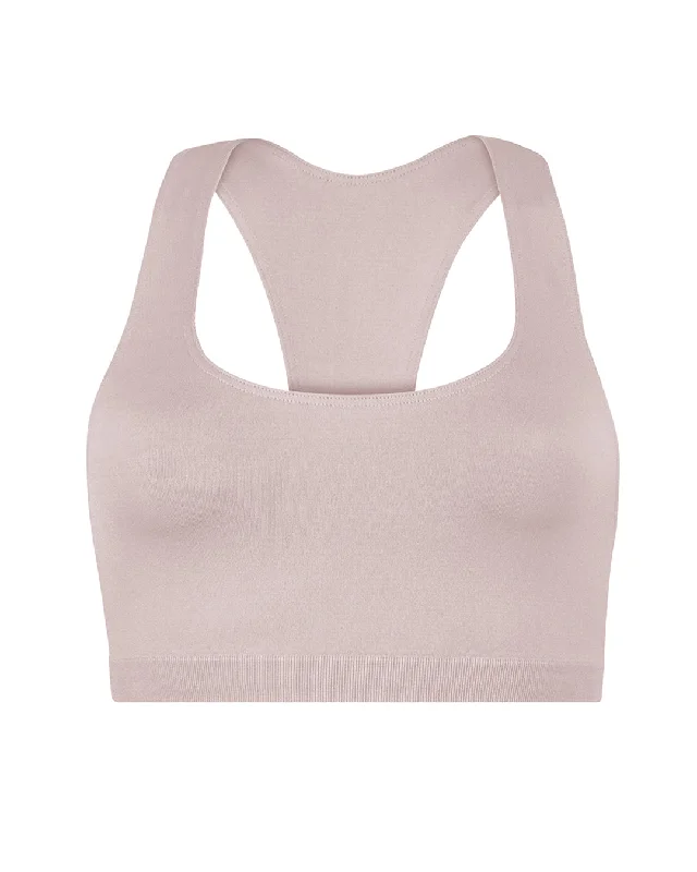 Sports bra for high intensity -ELATED Bra Top | Blush