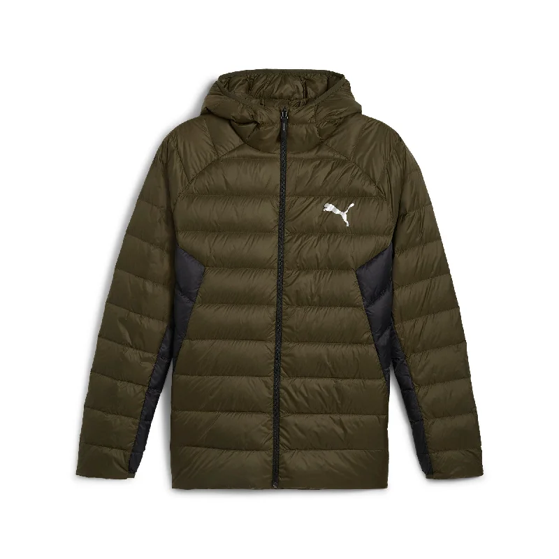 Sports jacket with cozy interior -PUMA Men's PackLITE Down Jacket