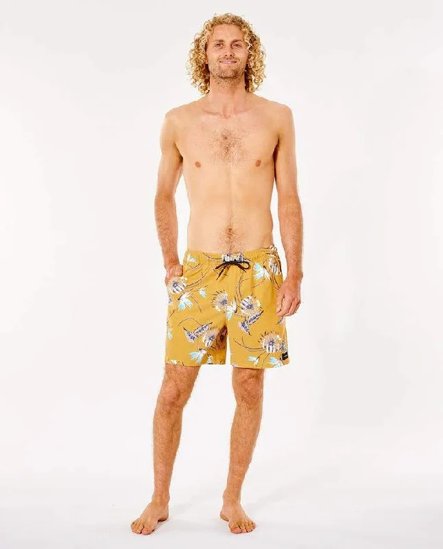 Sports shorts for yoga practice -Rip Curl Marley 17" Volley Boardshorts