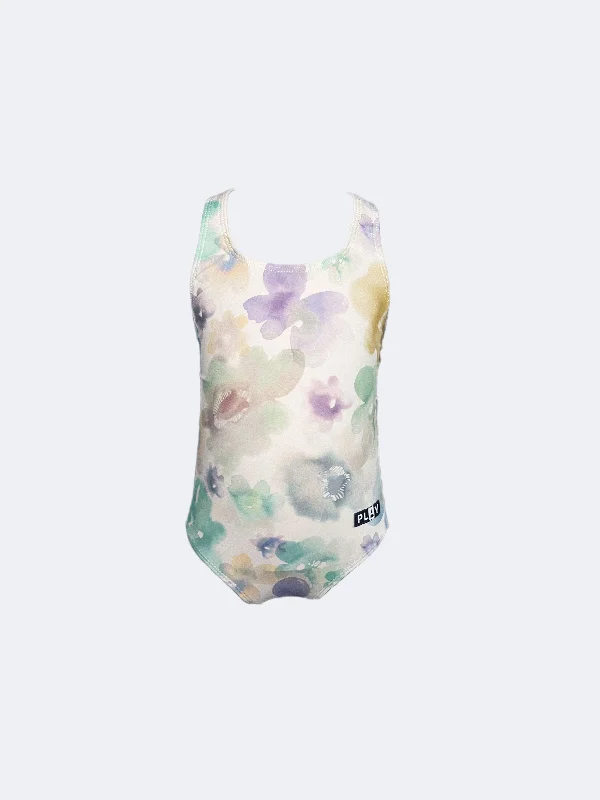 Swimwear for water yoga -PLAY MULTI COLOR FLORAL SWIMSUIT [FINAL SALE]