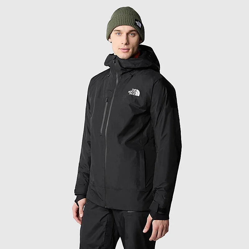 Fleece sports jacket for yoga -The North Face Dawnstrike GTX Insulated Jacket NF0A82VPJK3 Men's XL Black APP504