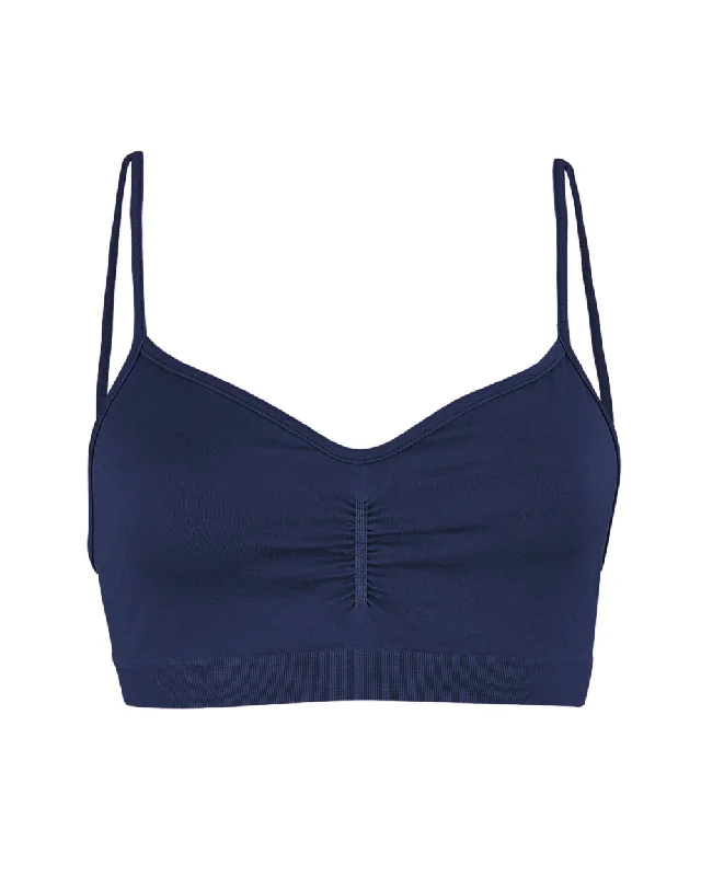 Sports bra with smooth design -POISE Bra Top | Eclipse