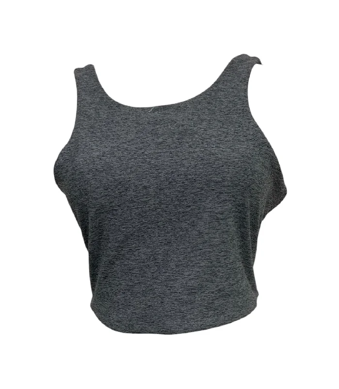 Sports bra with anti-slip -Outdoor Voices Women's Sport Bra M Gray