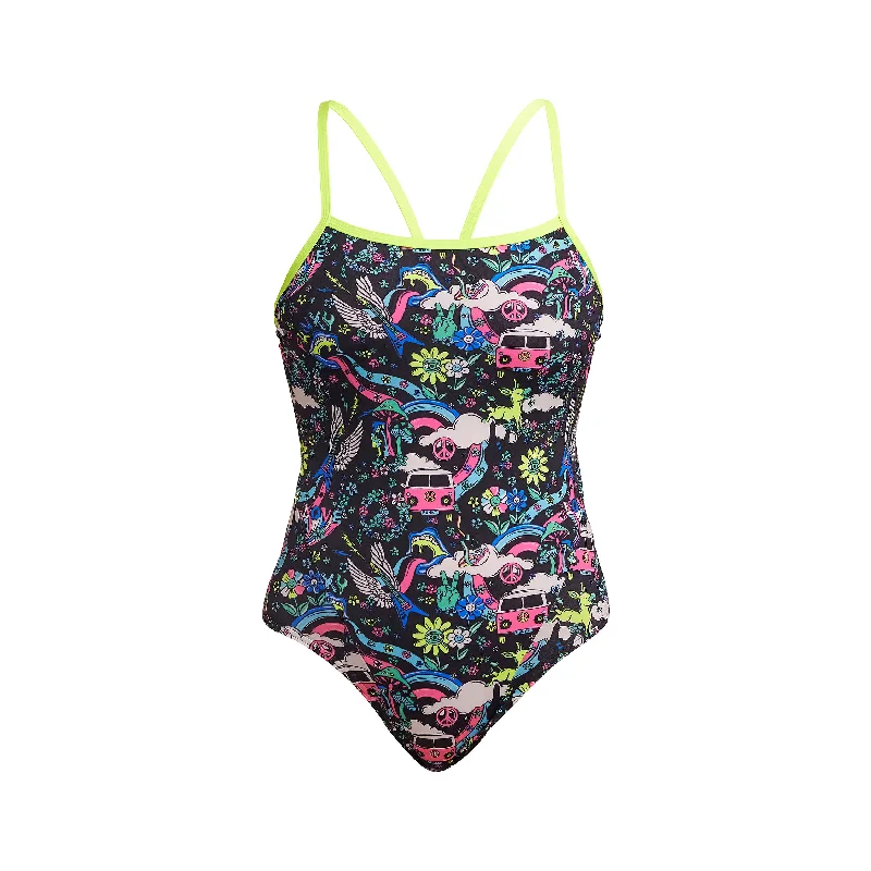 Swimwear for swim training -Hippy Dippy | Ladies Single Strap One Piece