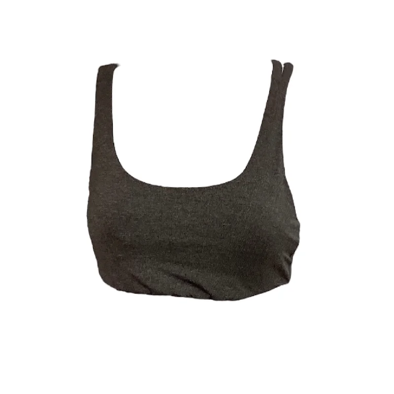 Sports bra with sleek fit -Lululemon Women's Bra Top Gray S