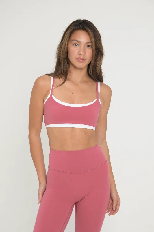 Nike Dri-Fit sports bra -Layered Bra - Punch