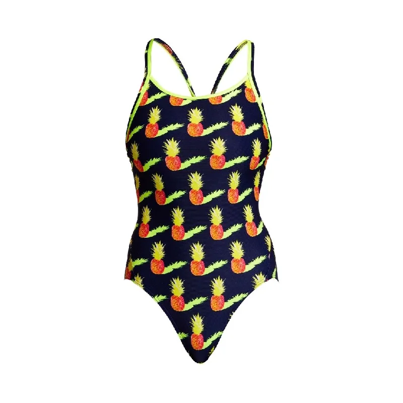 Camouflage swimwear for trend -Golden Circle | Ladies Diamond Back One Piece