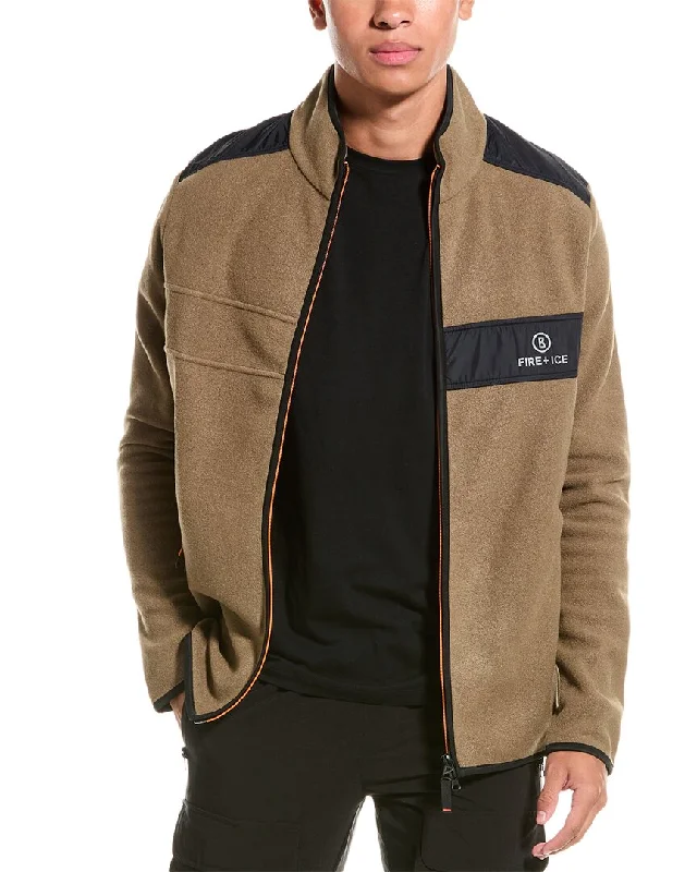 Sports jacket with elastic cuffs -Bogner Josh Fleece Jacket