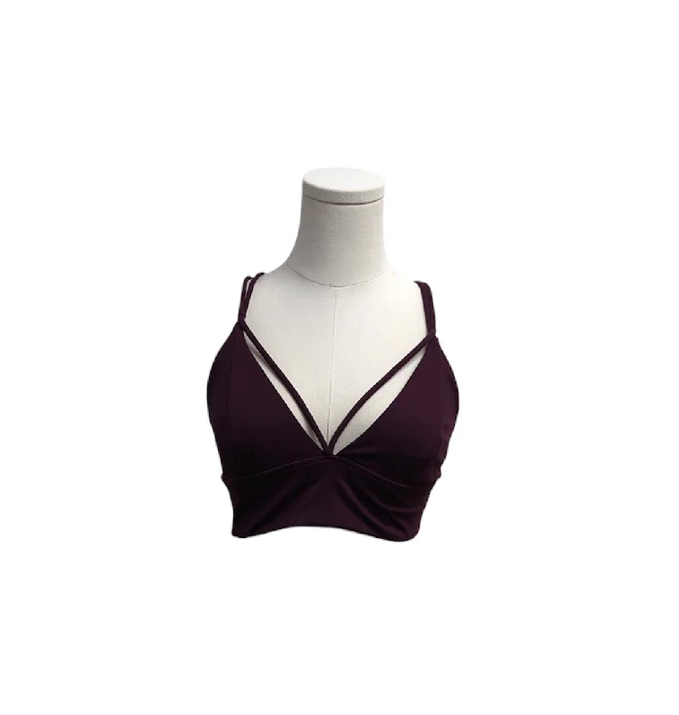 Sports bra with stylish cut -Women's Sport Bra Violet S