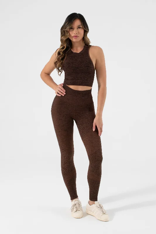 Sports top for running trails -Quinn Crop