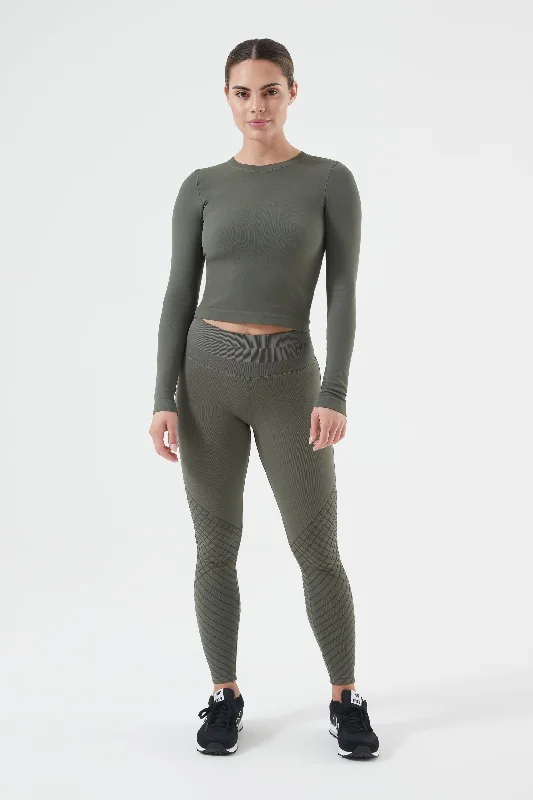 Sports top for yoga sessions -Rosalind Long Sleeve