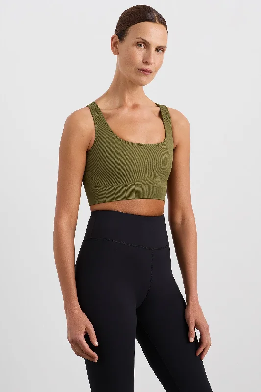 Sports top for endurance sports -Seamless Crop 331