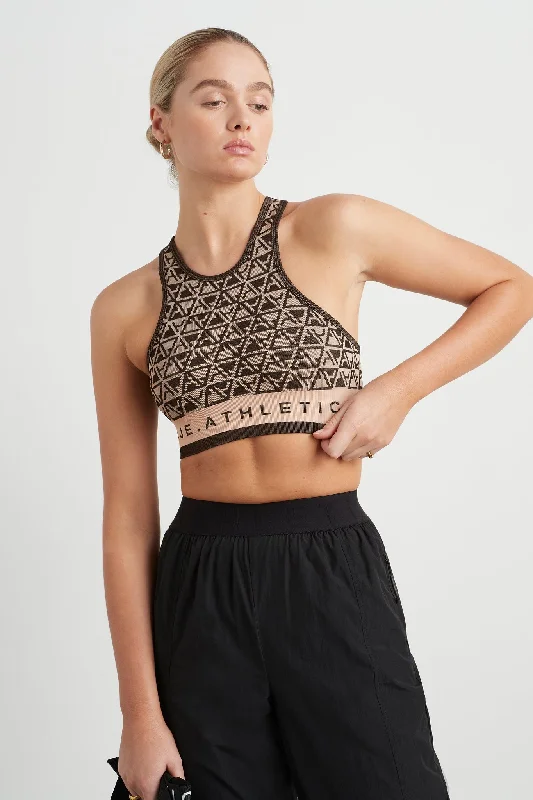 Sports top with short sleeves -Seamless Crop Top 331