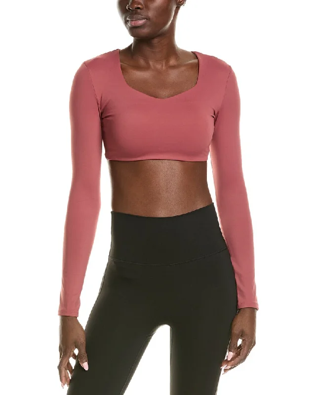 Sports top with sleek fit -SERENETTE Top