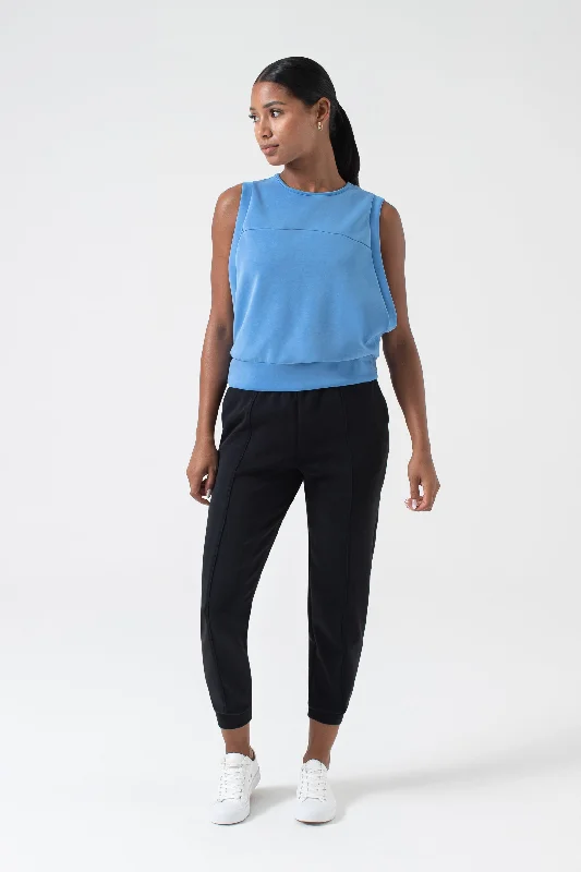 Sports top with chic straps -Sleek Vest