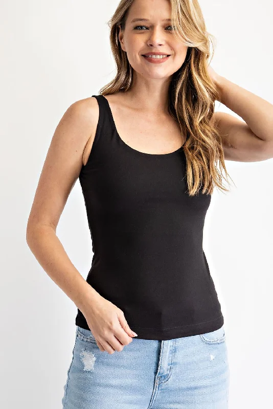 Sports top with trendy straps -Perfect Workout Sleeveless Top